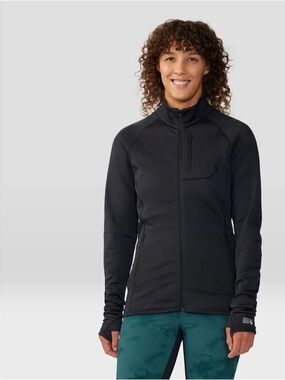 Mountain Hardwear Fleece Glacial Trail Full‑Zip Jacket